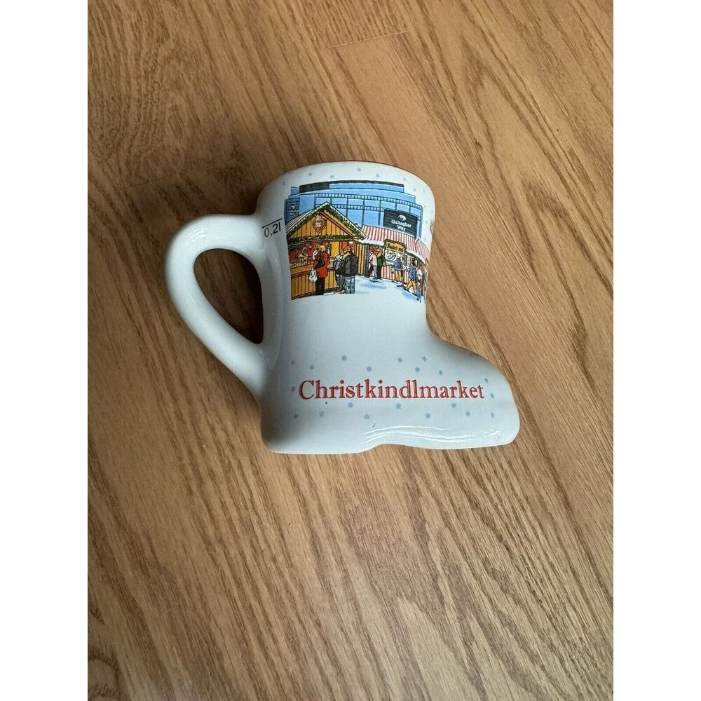 WRIGLEYVILLE Chicago 2019 Mug Boot Christmas Market Gluhwein Christkindlmarket‎